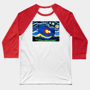 Colorado state flag Baseball T-Shirt